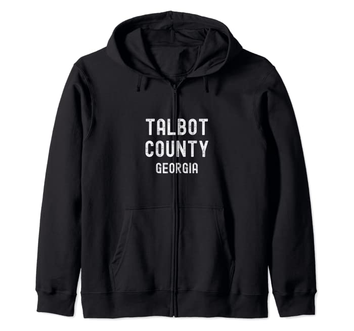 Talbot County Georgia, USA Zip Hoodie
