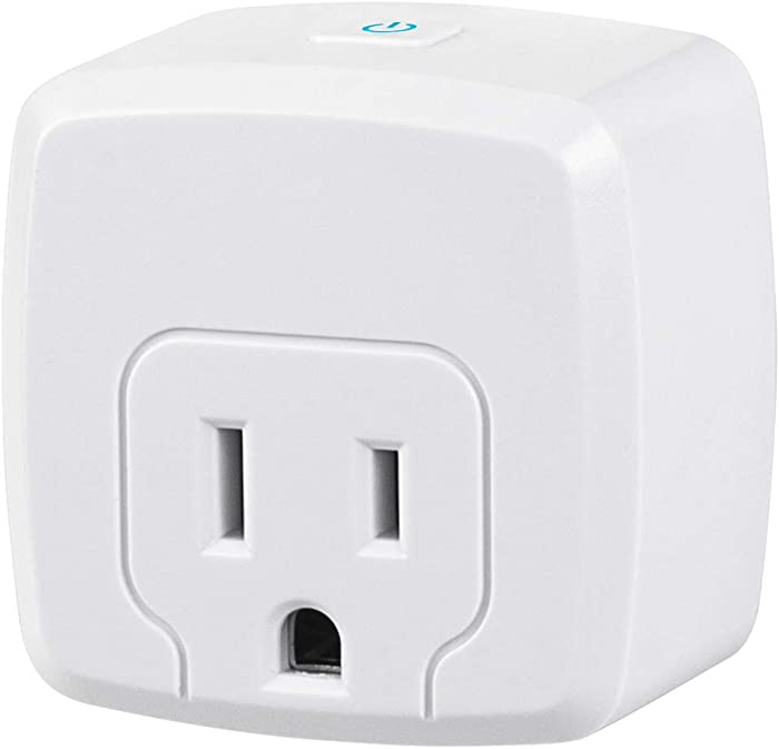 HBN Smart Plug Mini 15A, WiFi & Bluetooth Smart Outlet Works with Alexa, Google Home Assistant, Remote Control with Timer Function, No Hub Required, ETL Certified, 2.4G WiFi Only, 1-Pack