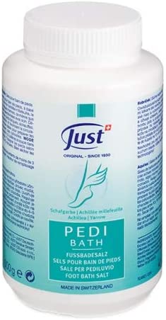 Original Swiss JUST Pedi Bath Salt 500 g (Made in Switzerland)