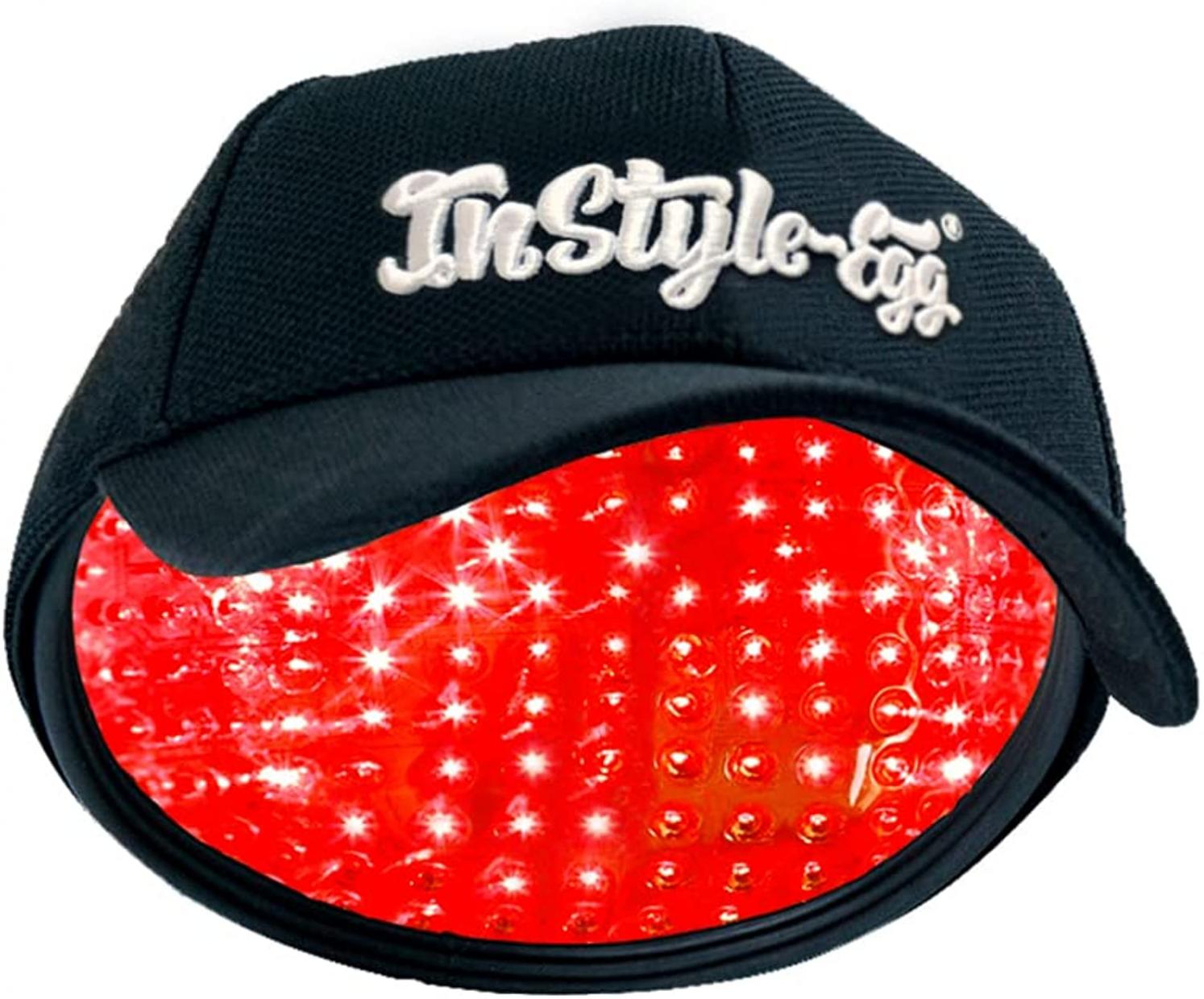InStyle-Egg Laser Cap for Hair Growth – with 280 Medical Grade Lasers, FDA Cleared Low Level Laser Therapy, Hair Regrowth System for Thinning Hair Treatment Men & Women, Uses Red Light Therapy