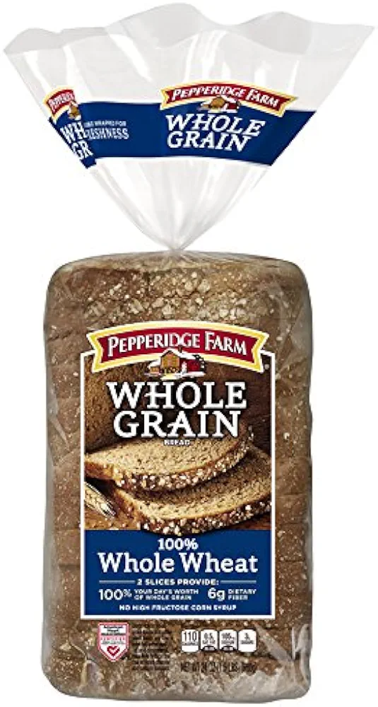 Pepperidge Farm Whole Grain Bread, Wheat, 24 Ounce