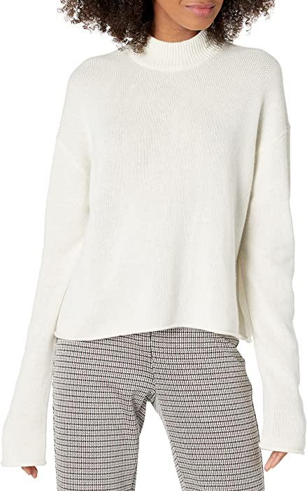 Theory Women's Mock Neck Cashmere Sweater