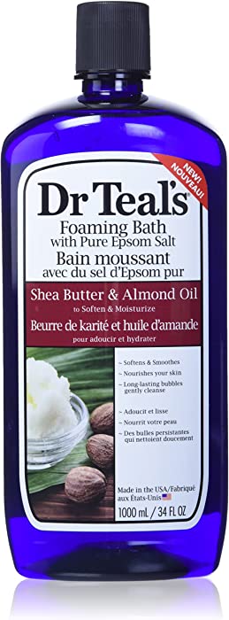 Shea Butter & Almond Foaming Bath Epsom Salt, 34 fl.oz