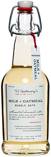 Milk and Oatmeal Bath Elixir Bubble Bath - 16 ounce