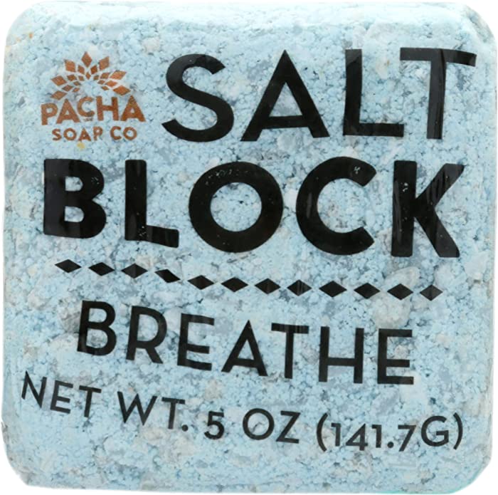 Pacha Soap, Salt Block Breathe, 5 Ounce