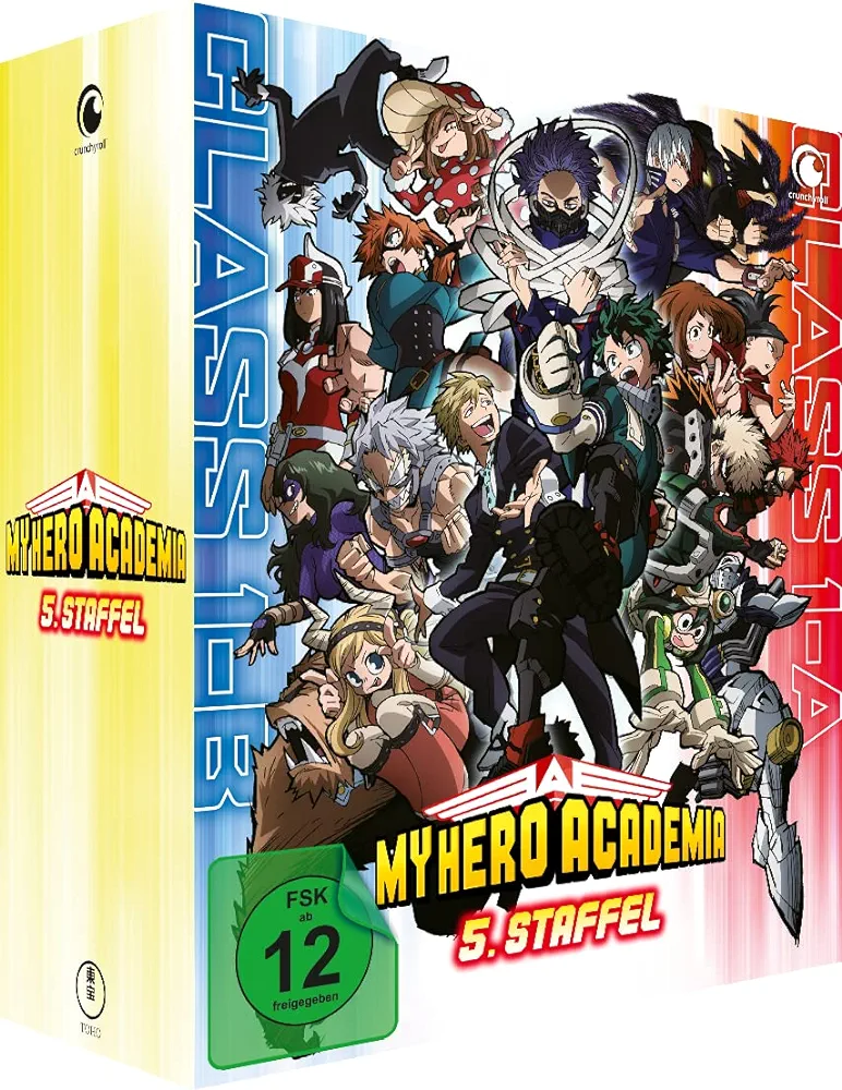 My Hero Academia - 5. Staffel - DVD Vol. 1 mit Sammelschuber (Limited Edition)