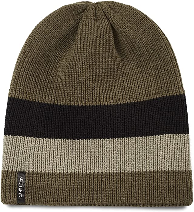 Arc'teryx Castlegar Striped Toque | Mid-Length Winter Hat with Warm Fleece Earband