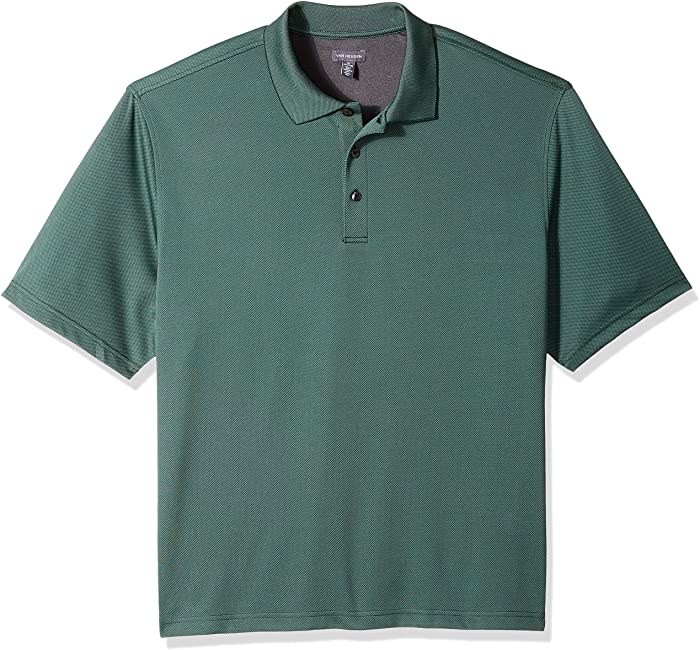 Van Heusen Men's Big and Tall Short Sleeve Air Performance Solid Polo Shirt (Discontinued)