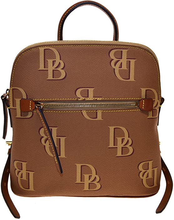 Dooney & Bourke Monogram Backpack Saddle