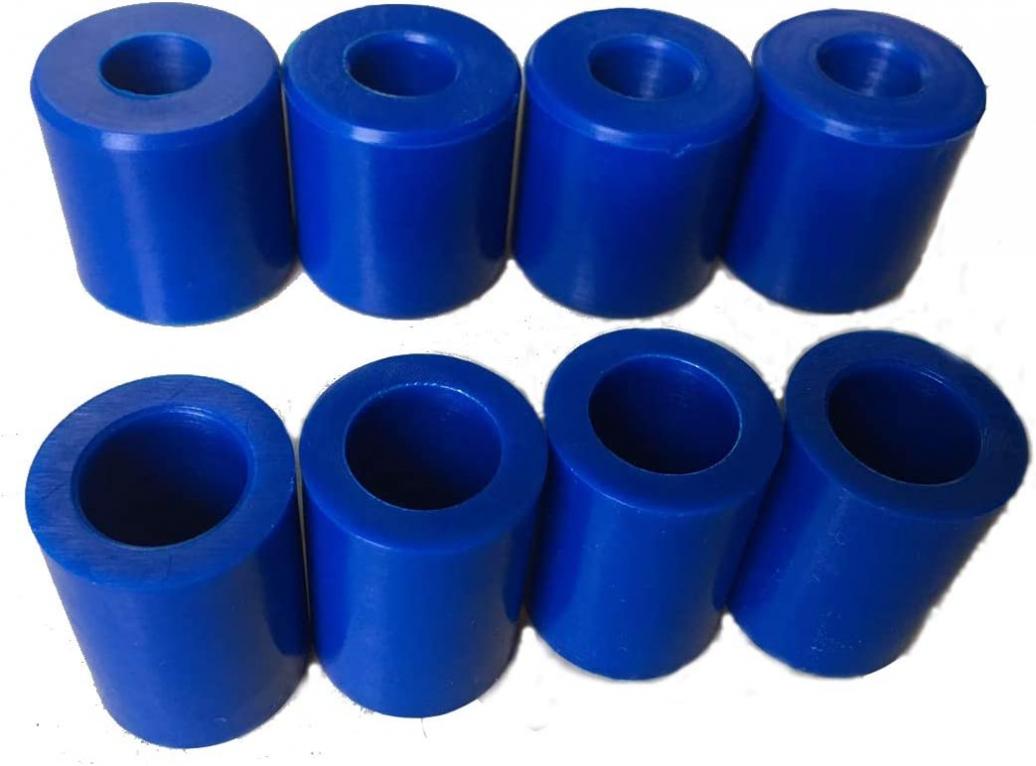 LisylineAuto 8pcs Hood Roller Bushings for Peterbilt 357 375 379 Reference Part 13-04391 13-03593 and 377 with J Style Hinges