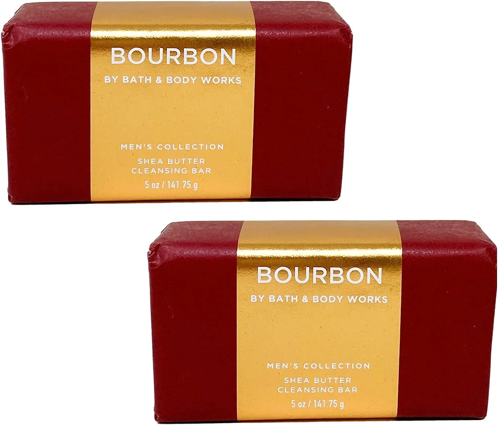 Bath & Body Works Men's Collection Bourbon - 2 pack - Cleansing Bar