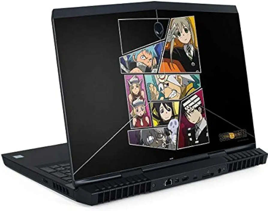 Skinit Decal Laptop Skin Compatible with Alienware M16 R2 Gaming Laptop - Officially Licensed Soul Eater Block Design