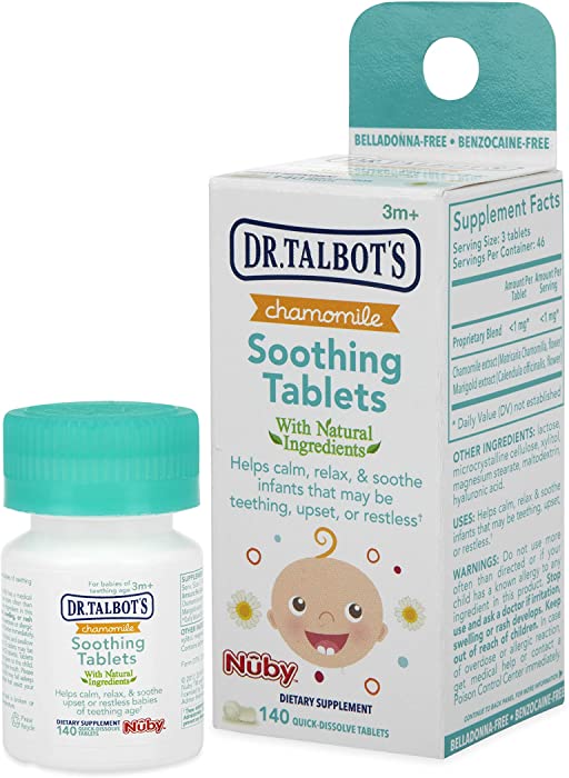 Dr. Talbot's Chamomile Soothing Tablets, Quick Dissolve, 140 Count