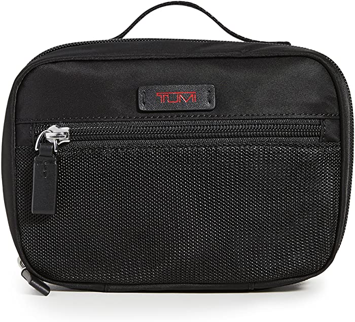 TUMI - Luggage Accessories Pouch - Travel Toiletry Bag for Men and Women - Small - Black