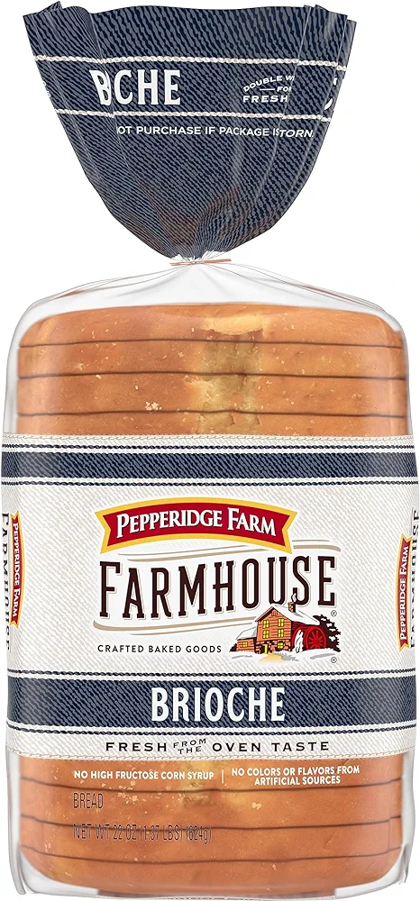 Pepperidge Farm Farmhouse Brioche Bread, 22 Oz Loaf