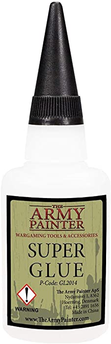 The Army Painter Super Glue - CA Glue for Miniatures and Small Parts - Strong Bond Model Glue, 20 ml