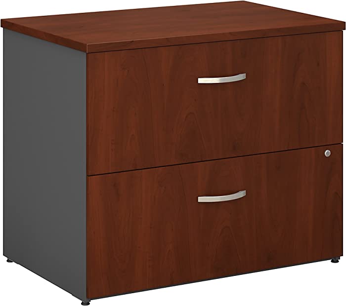 Bush Business Furniture Series C Collection 36W 2Dwr Lateral File in Hansen Cherry