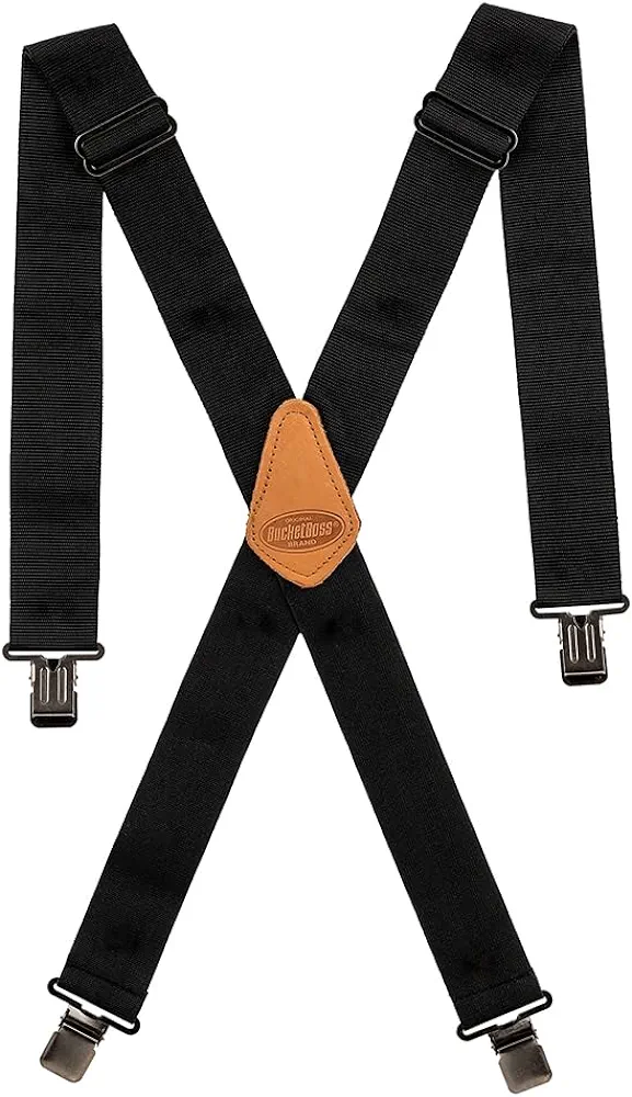 Bucket Boss - Black Suspenders, Belts & Suspenders (61120)