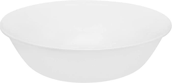 Corelle Livingware Winter Frost White 1-Quart Serving Bowl, Set of 6