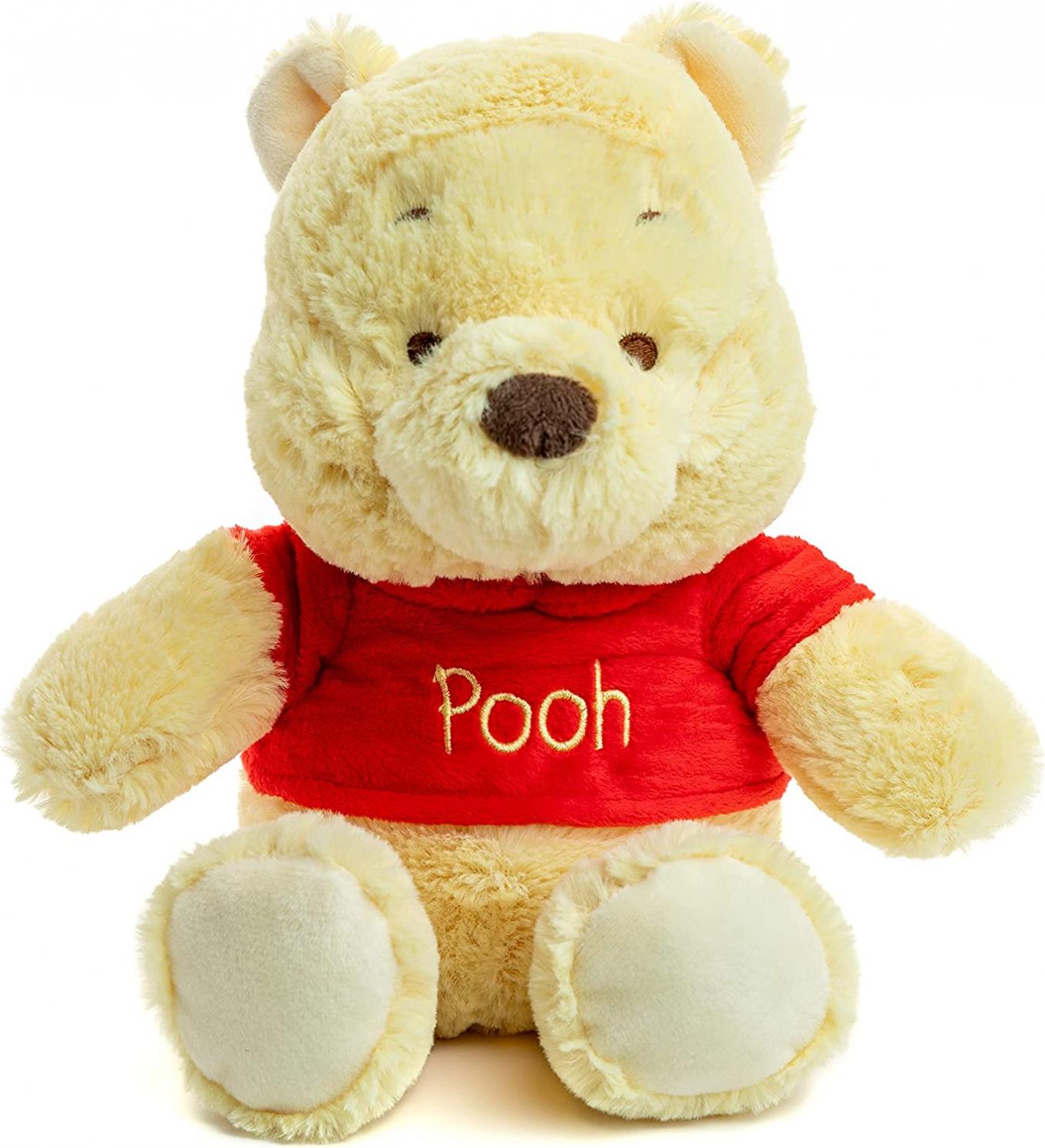 KIDS PREFERRED Disney Baby Winnie the Pooh and Friends Stuffed Animal with Jingle and Crinkle, Pooh 12”, Standard
