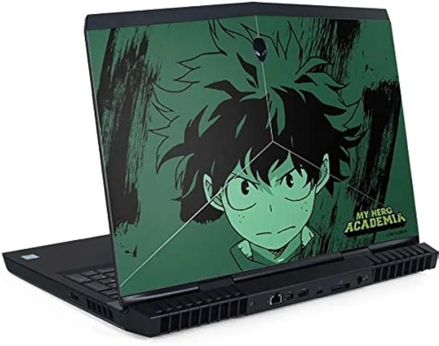 Skinit Decal Laptop Skin Compatible with Alienware M16 R2 Gaming Laptop - Officially Licensed My Hero Academia Deku Design