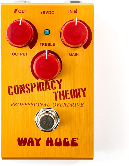 Jim Dunlop Conspiracy Theory Smalls Professional Overdrive Effect Pedal (WM20)