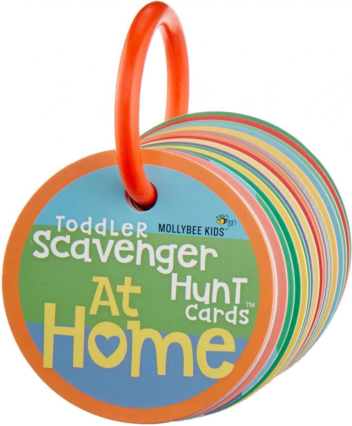 MOLLYBEE KIDS Toddler Scavenger Hunt Cards at Home