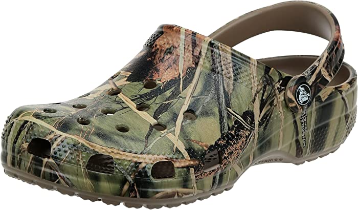 Crocs Men's and Women's Classic Realtree Clog | Camo Shoes