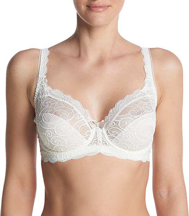 Playtex Women's Love My Curves Beautiful Lace & Lift Underwire US4825