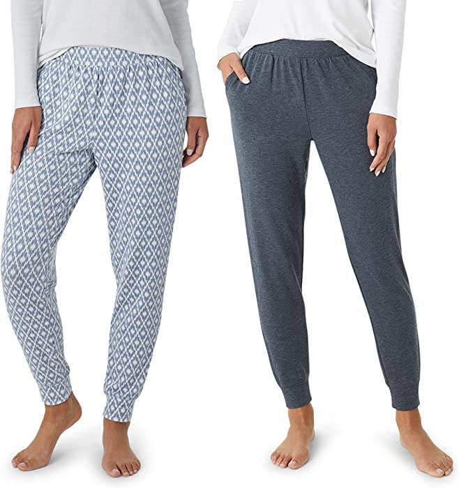 Eddie Bauer 2-Pack Womens Joggers – Ultrasoft Womens Sweatpants with Pockets