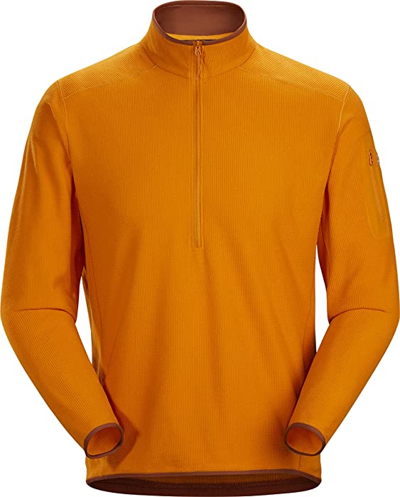 Arc'teryx Delta LT Zip Neck Jacket Men's | Lightweight Versatile Fleece Pullover