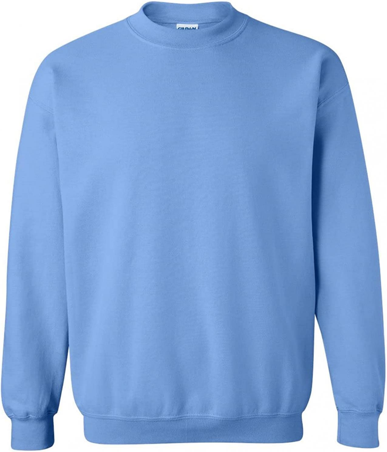 Gildan Men's Fleece Crewneck Sweatshirt, Style G18000 Carolina Blue