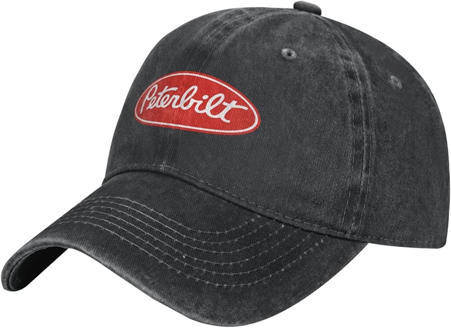 Peterbil-t Hat for Men Baseball Caps Adjustable Unisex Trucker Gifts Sun Hat Fashion Vintage Truck Cap