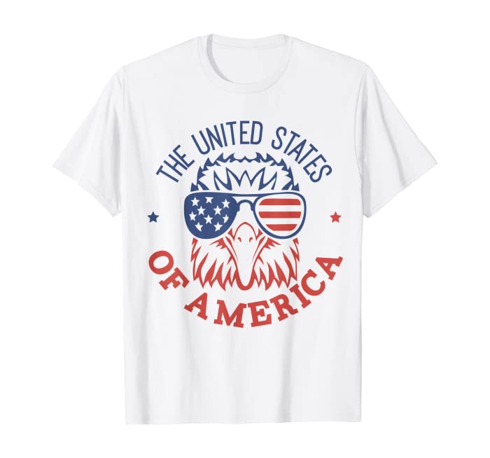 American Flag Patriotic Eagle United States Freedom TShirt T-Shirt