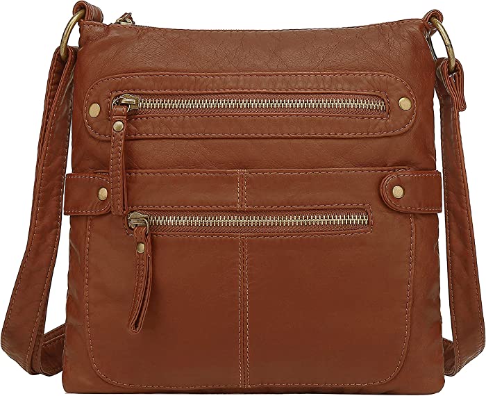 SCARLETON Crossbody Bags for Women, Purses for Women Crossbody, Womens Crossbody Purse, Shoulder Bag w/Multi Pockets, H1820