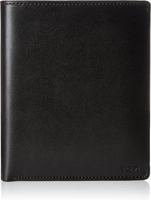 Tumi Nassau Credit Card Case, 14 cm, Black (Black Smooth)