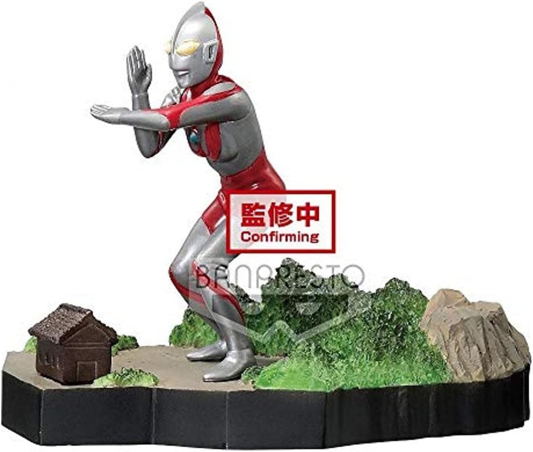 Banpresto Ultraman TIGA Special Effects STAGEMENT Ultraman TIGA #49 The Ultra Star(B:Ultraman), Multiple Colors (BP17600)