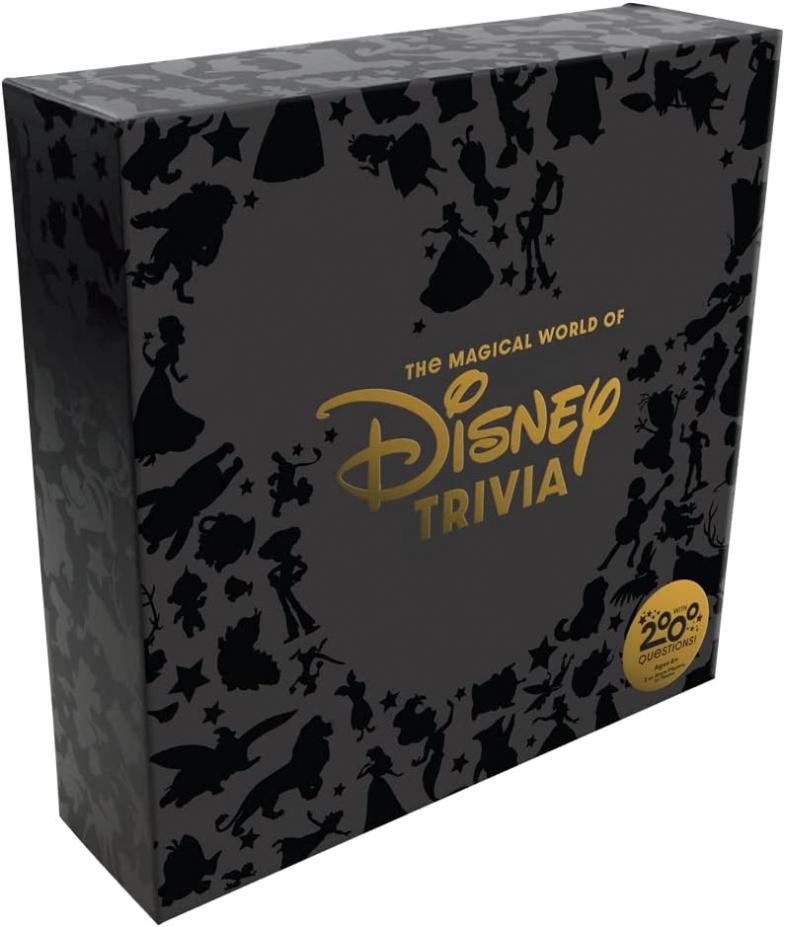 The Magical World of Disney Trivia — 2,000 Questions — Special Cards for Children to Play! — Features Disney and Pixar Sketch Art and 3D Board Elements — Collectible — Ages 6+