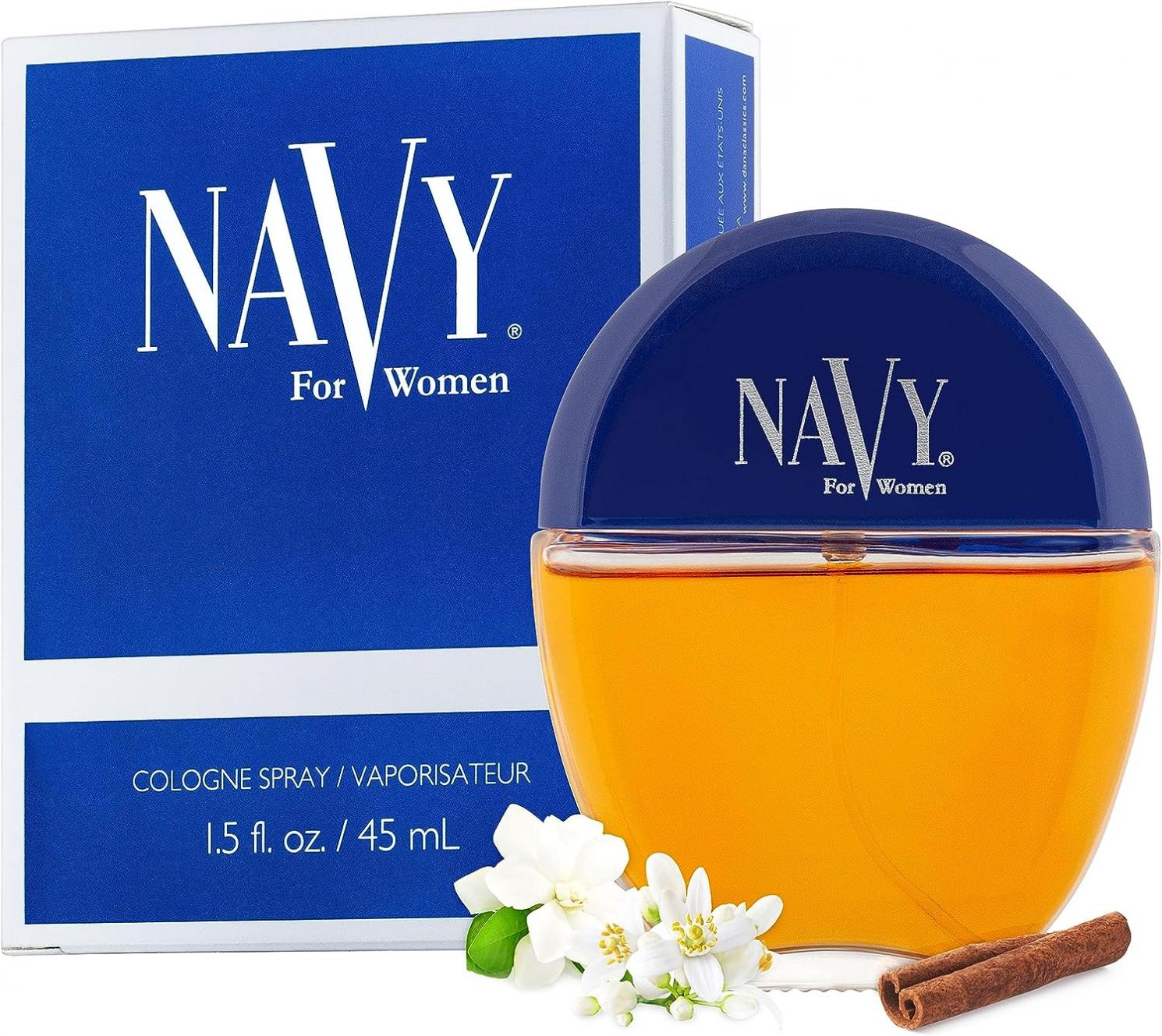 Dana Navy Cologne Spray for Women, 1.5 Ounce