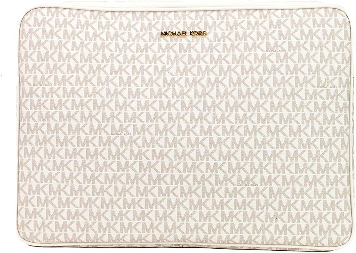 Michael Kors Gift-able Laptop Case Signature Vanilla