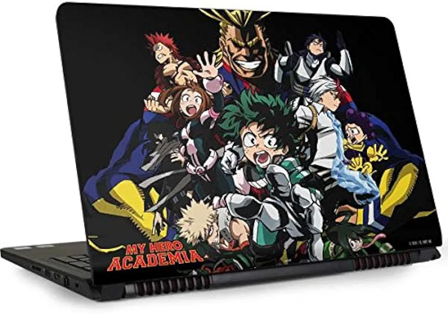 Skinit Decal Laptop Skin Compatible with Inspiron 14R - Officially Licensed My Hero Academia Main Poster Design