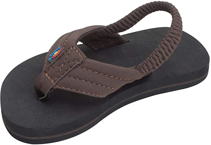 Rainbow Sandals Kid's Grombow's Soft Top Rubber w/Neoprene Strap and Backstrap