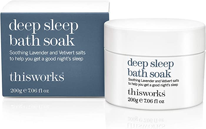 thisworks deep Sleep Bath soak: Restorative Bath Salts, 200g | 7.06 oz