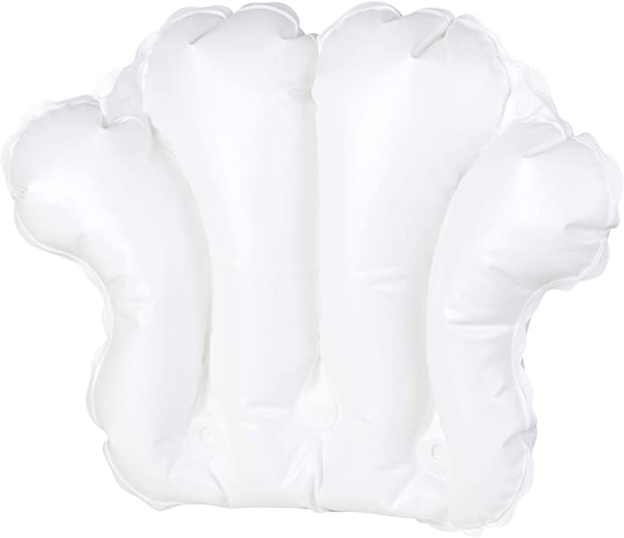 Richards Homewares Shell Spa Bath Pillow, White by Richards Homewares