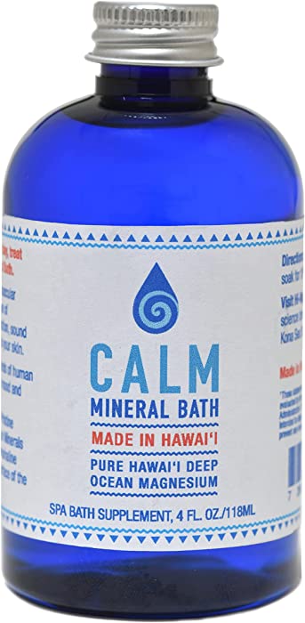 Kona Sea Salt Calm - Deep Ocean Magnesium Mineral Spa Bath