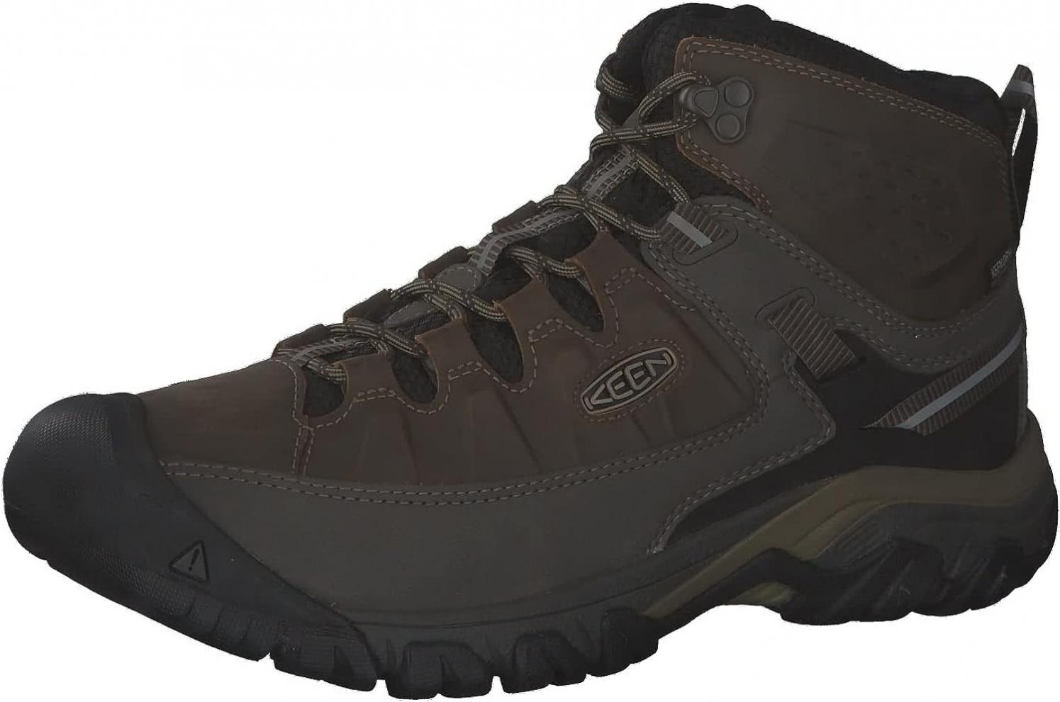 KEEN Men's Targhee 3 Mid Height Waterproof Hiking Boots, 11.5 Wide US