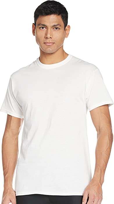 Hanes Men's 7 Pack Freshiq Comfortsoft Crewneck T-Shirt