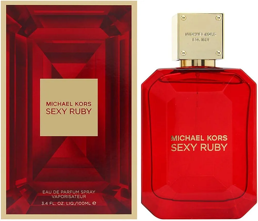 Michael Kors Sexy Ruby Eau de Parfum Spray for Women, 3.4 Ounce