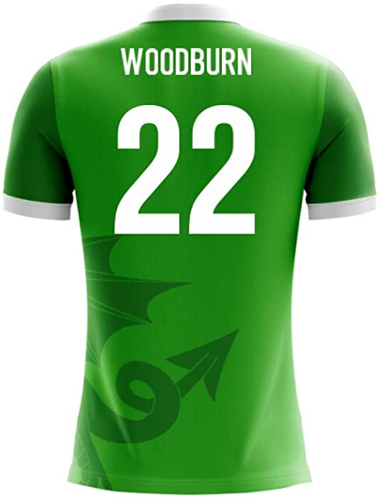 2022-2023 Wales Airo Concept 3rd Football Soccer T-Shirt Jersey (Ben Woodburn 22) - Kids