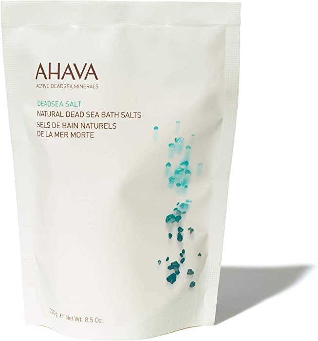 AHAVA Natural Dead Sea Bath Salt, 8.5 oz